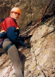 Pierwsze wspinaczki w Tatrach. Zamarła Turnia 1995r.foto: G.Figura
